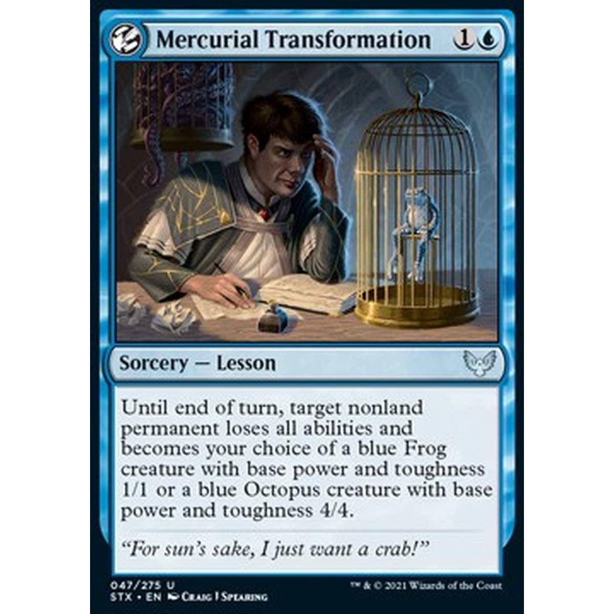 Mercurial Transformation - Trasformazione Volubile - [STX] [NM]