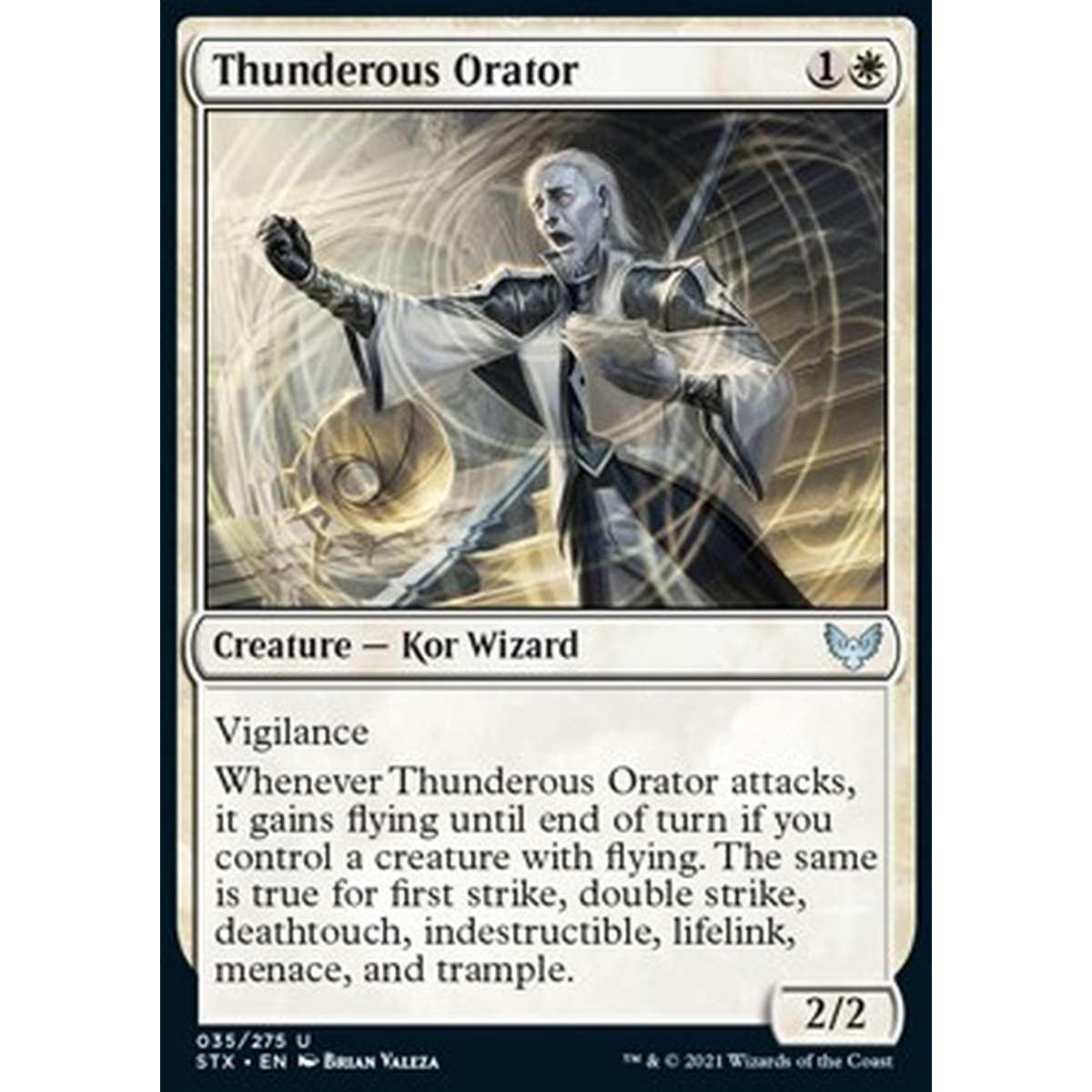 Thunderous Orator - Oratore Tonante - [STX] [NM]