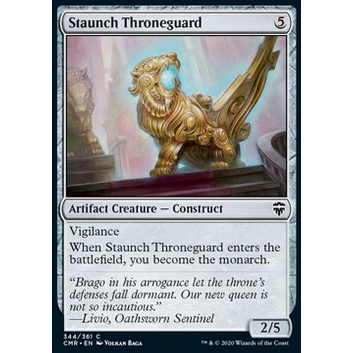 Staunch Throneguard - Staunch Throneguard - [CMR] [NM]