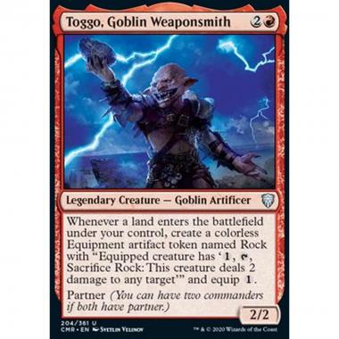Toggo, Goblin Weaponsmith - Toggo, Goblin Weaponsmith - [CMR] [NM]