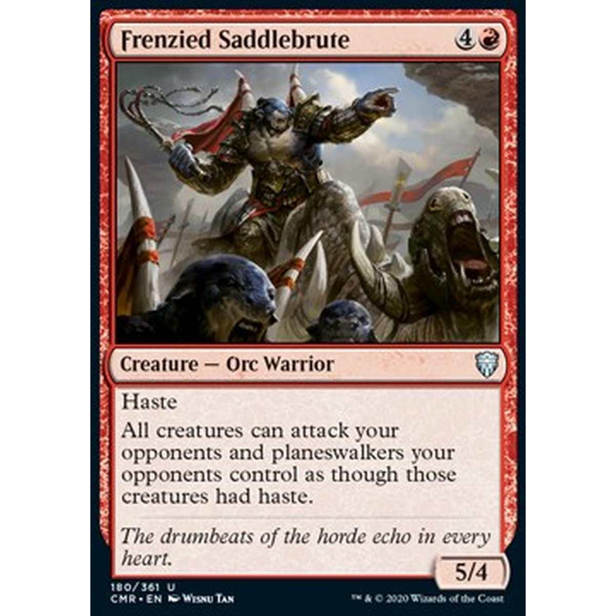 Frenzied Saddlebrute - Frenzied Saddlebrute - [CMR] [NM]