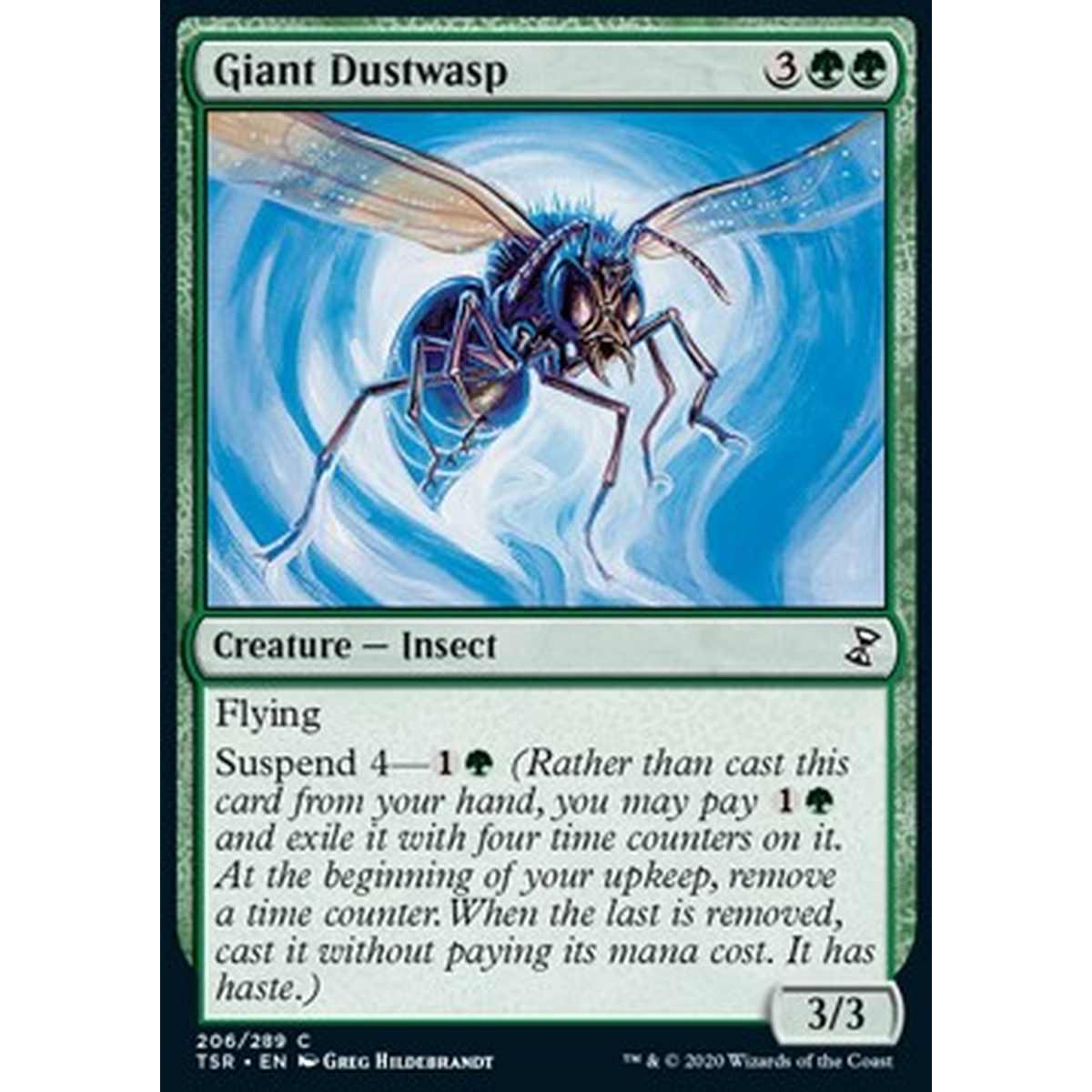Giant Dustwasp - Giant Dustwasp - [TSR] [NM] [Foil]