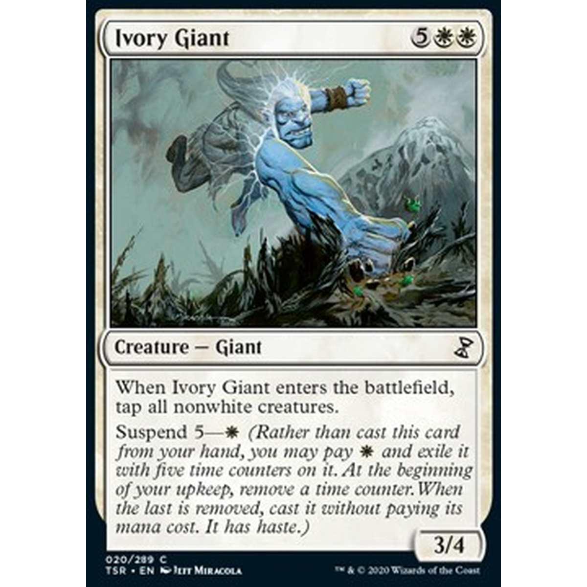 Ivory Giant - Ivory Giant - [TSR] [NM] [Foil]