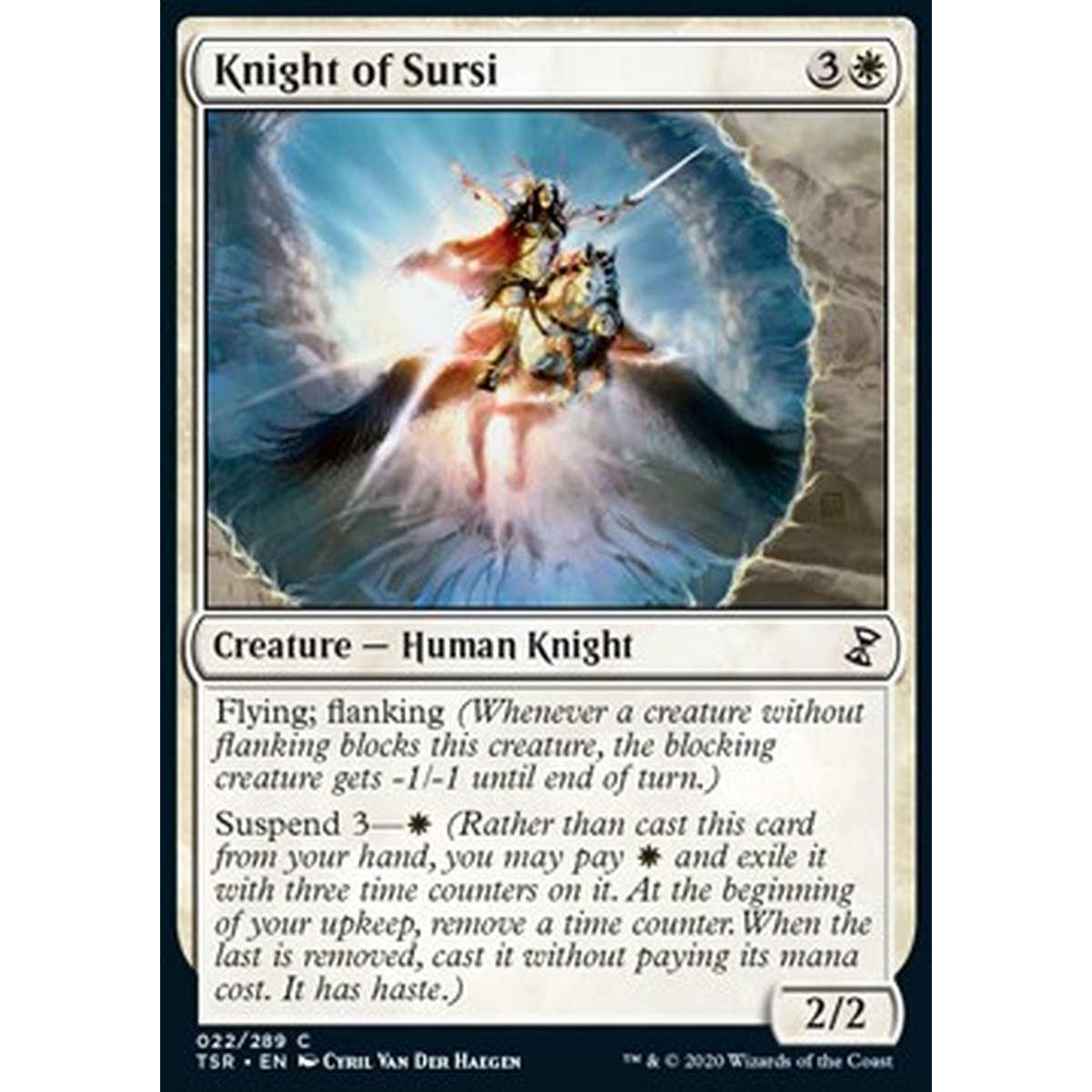 Knight of Sursi - Knight of Sursi - [TSR] [NM] [Foil]