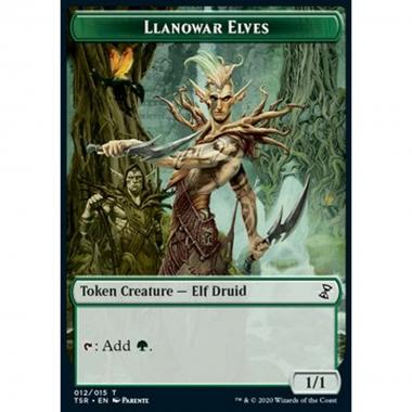 Llanowar Elves Token (Green 1/1) - Llanowar Elves Token (Green 1/1) - [XTSR] [NM]