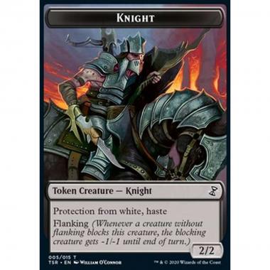 Knight Token (Black 2/2) - Knight Token (Black 2/2) - [XTSR] [NM]