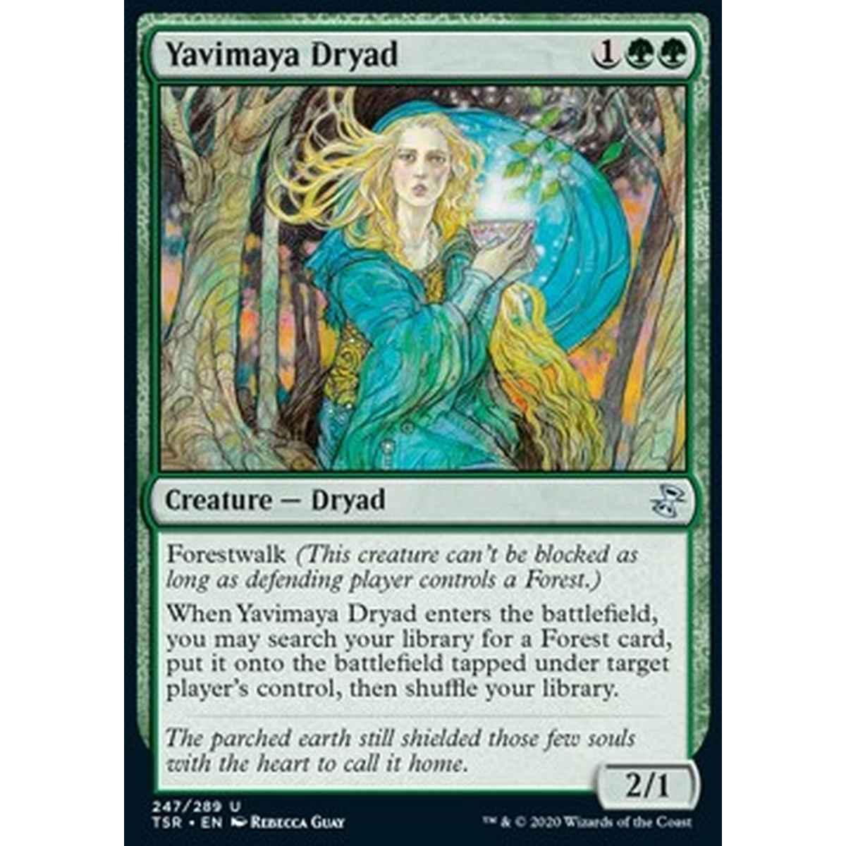 Yavimaya Dryad - Yavimaya Dryad - [TSR] [NM]