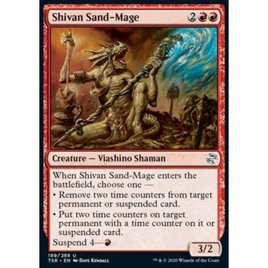 Shivan Sand-Mage - Shivan Sand-Mage - [TSR] [NM]