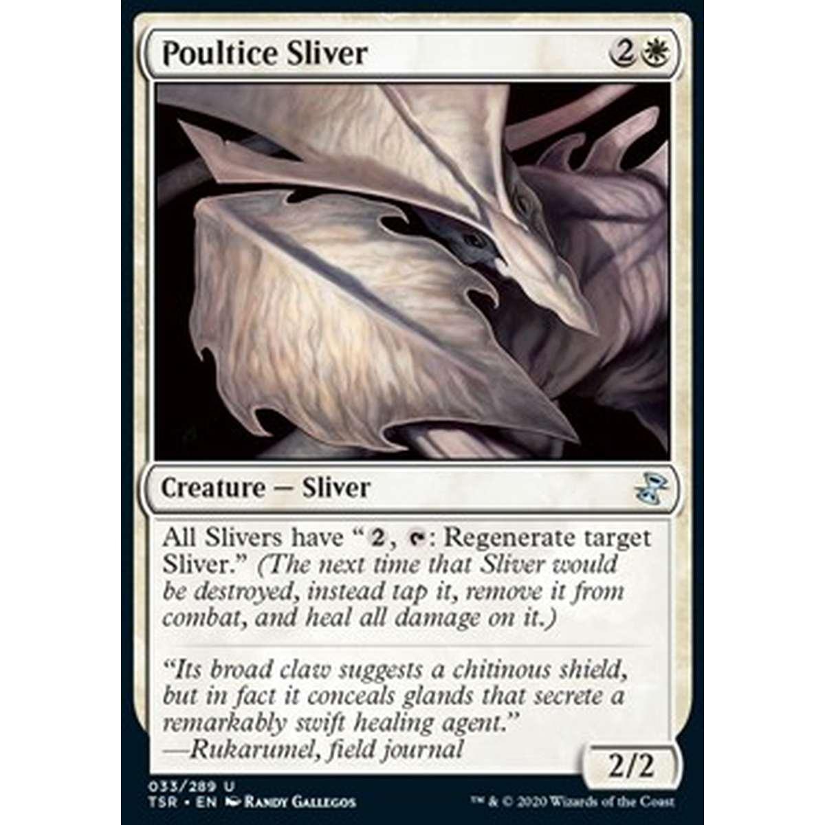 Poultice Sliver - Poultice Sliver - [TSR] [NM]