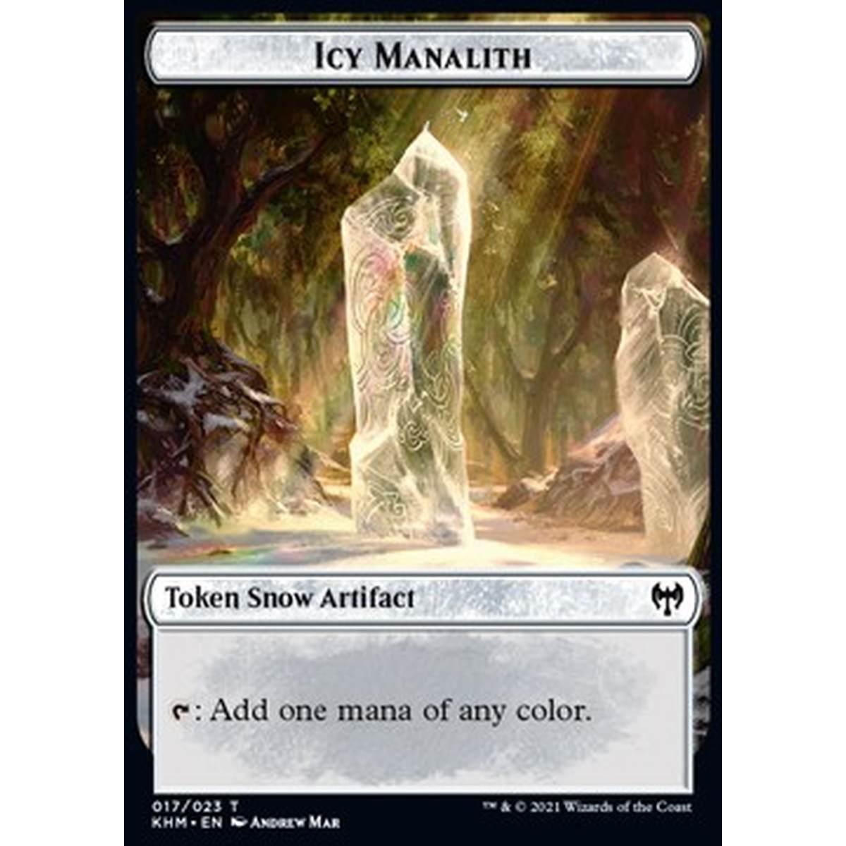 Icy Manalith Token - Icy Manalith Token - [XKHM] [NM]