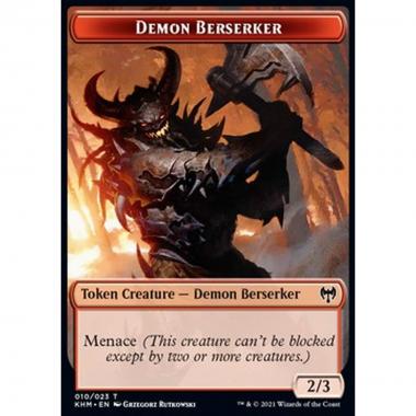 Demon Berserker Token (Red 2/3) - Demon Berserker Token (Red 2/3) - [XKHM] [NM]