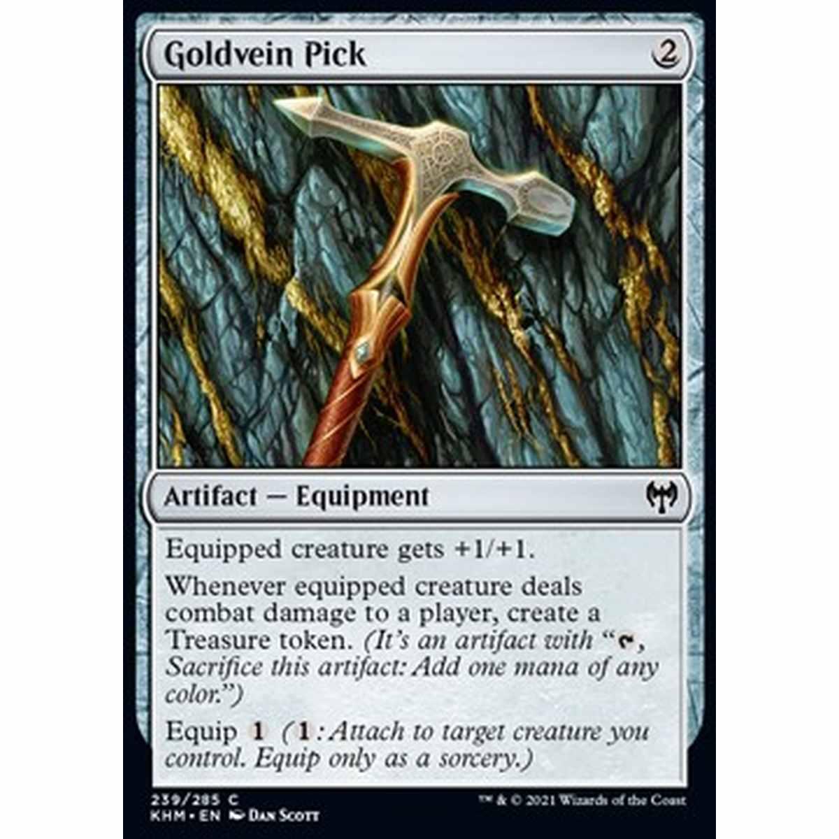 Goldvein Pick - Piccone della Vena d'Oro - [KHM] [NM] [Foil]
