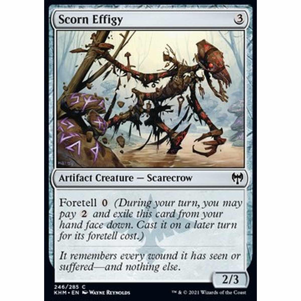 Scorn Effigy - Effige dello Sdegno - [KHM] [NM] [Foil]