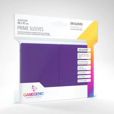 100 Buste Prime Sleeves PURPLE