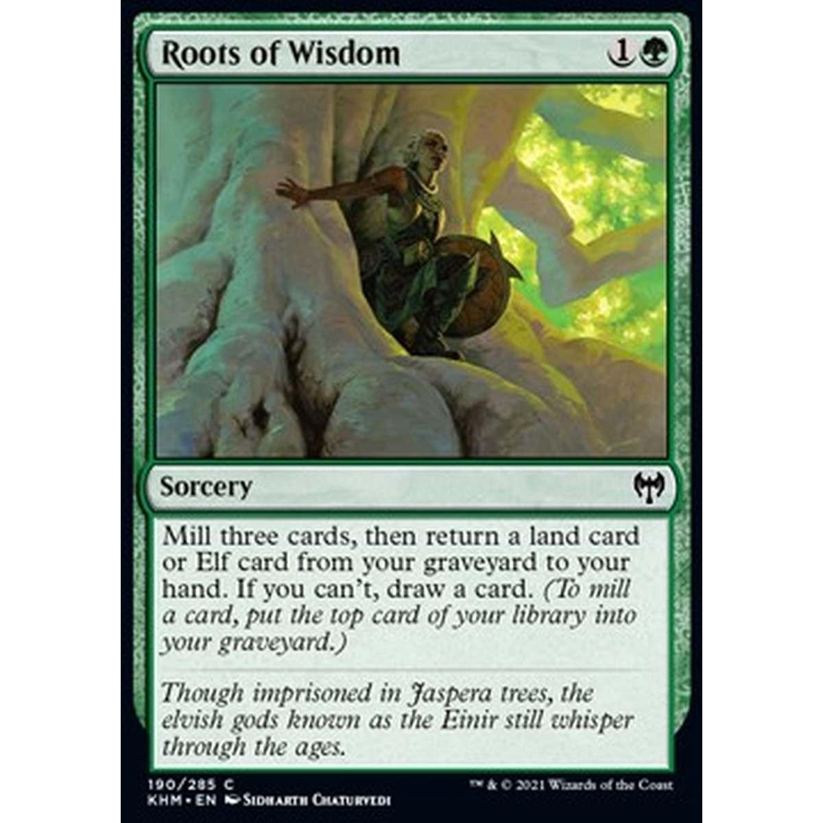 Roots of Wisdom - Radici della Saggezza - [KHM] [NM] [Foil]