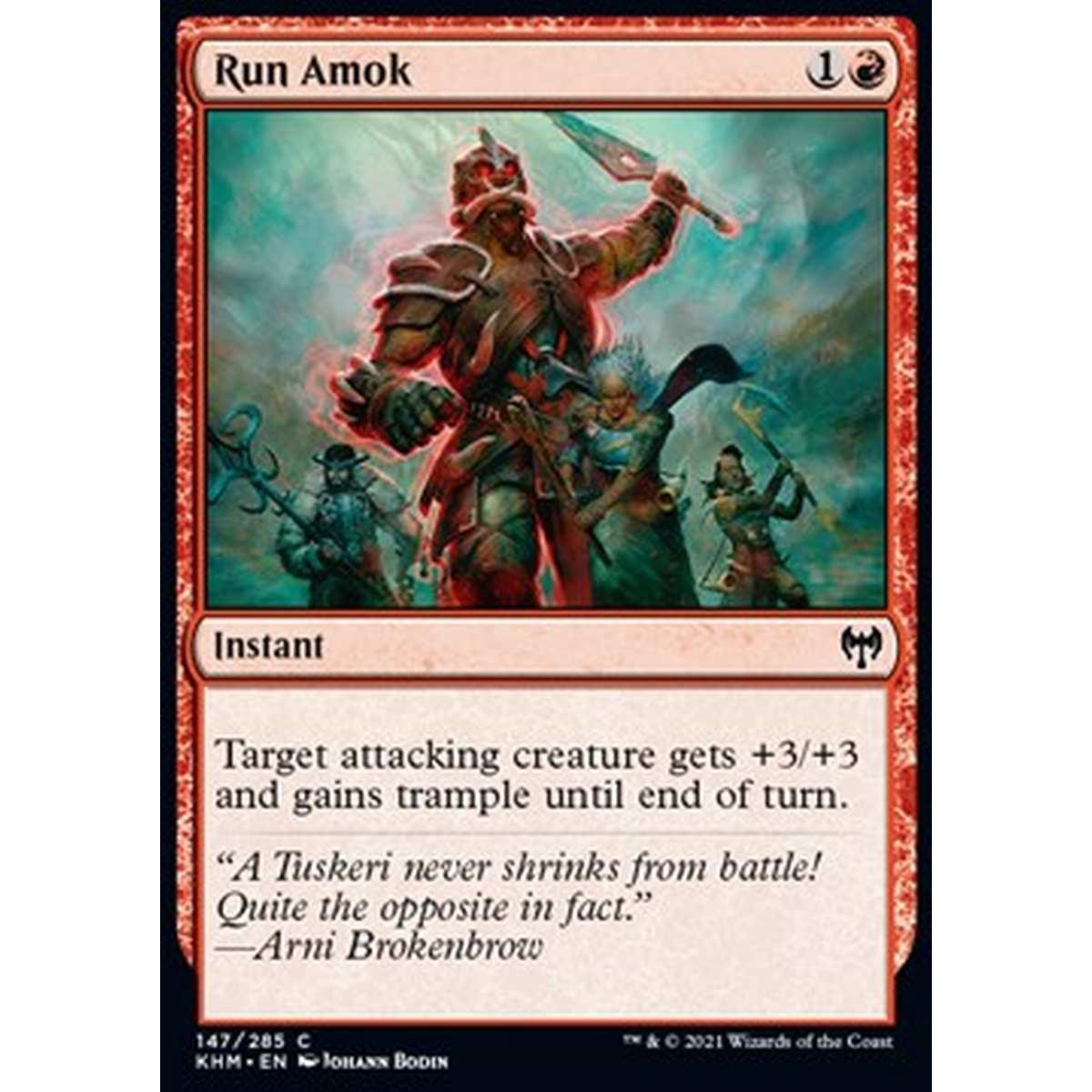 Run Amok - Perdere il Controllo - [KHM] [NM] [Foil]