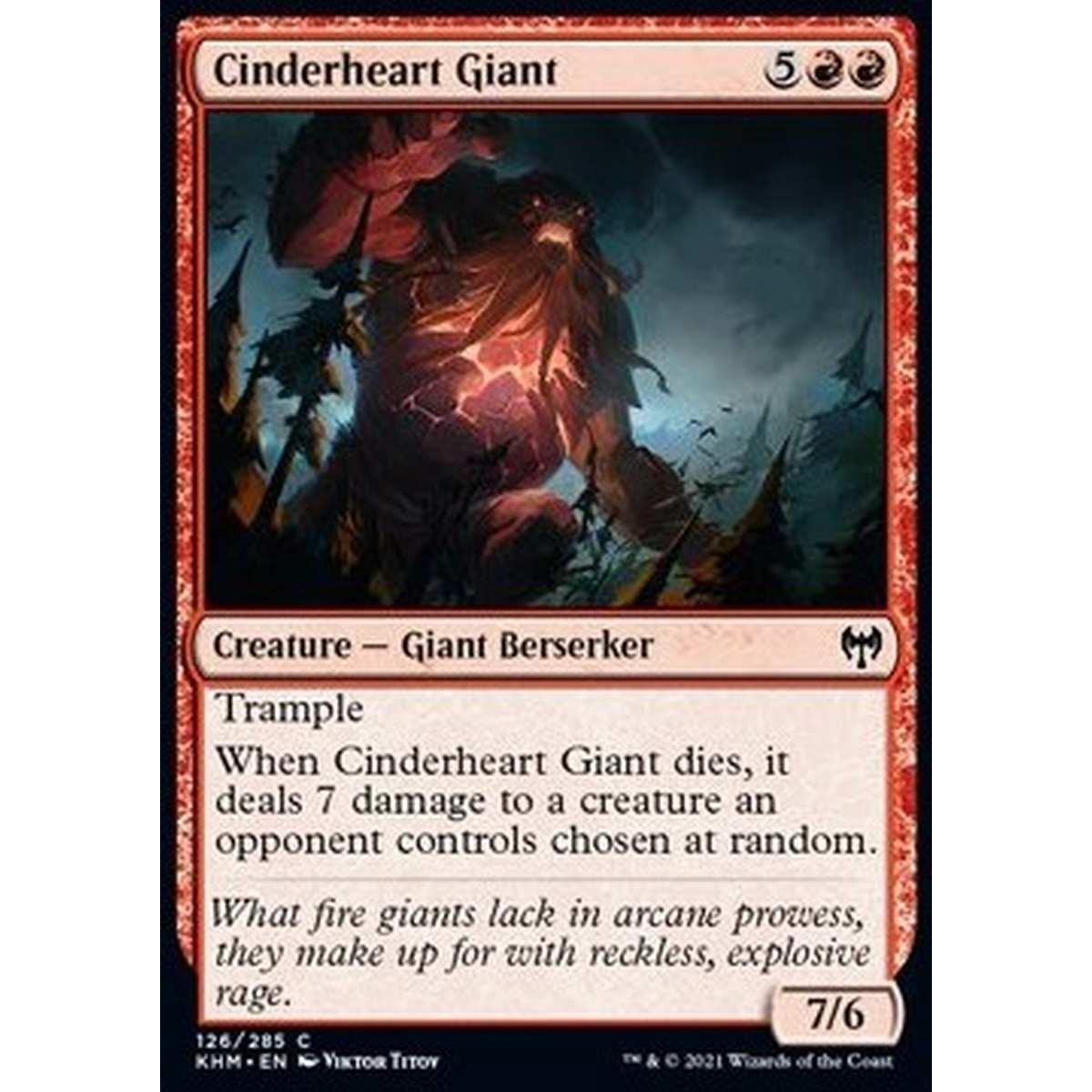 Cinderheart Giant - Gigante Cuor di Cenere - [KHM] [NM] [Foil]