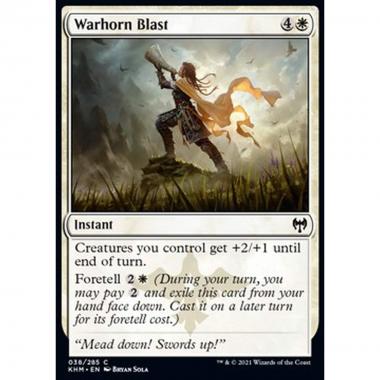 Warhorn Blast - Squillo del Corno da Guerra - [KHM] [NM] [Foil]