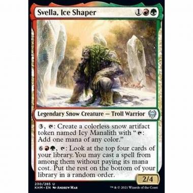 Svella, Ice Shaper - Svella, Plasmatrice del Ghiaccio - [KHM] [NM]