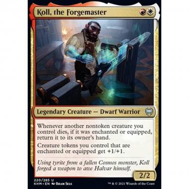 Koll, the Forgemaster - Koll, il Maestro Forgiatore - [KHM] [NM]