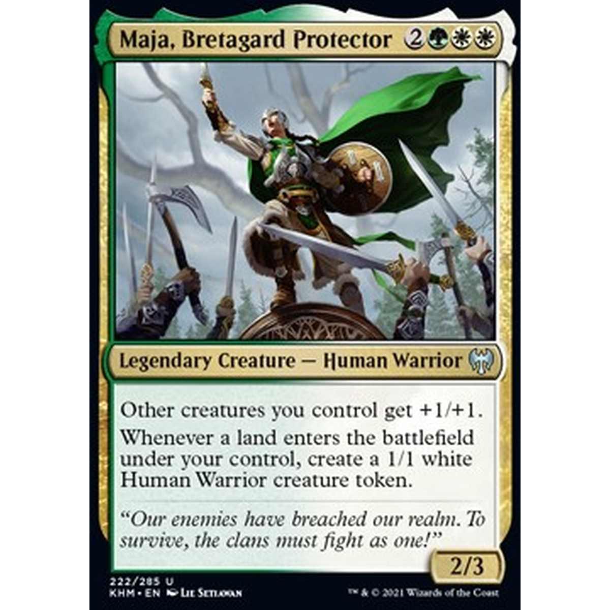 Maja, Bretagard Protector - Maja, Protettrice di Bretagard - [KHM] [NM]