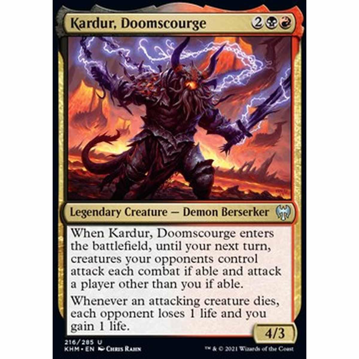 Kardur, Doomscourge - Kardur, Flagello della Collisione - [KHM] [NM]