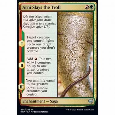 Arni Slays the Troll - Arni Uccide il Troll - [KHM] [NM]