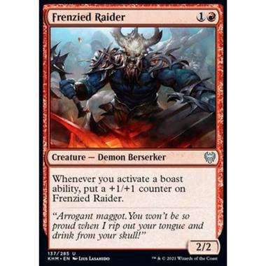 Frenzied Raider - Assaltatore Frenetico - [KHM] [NM]