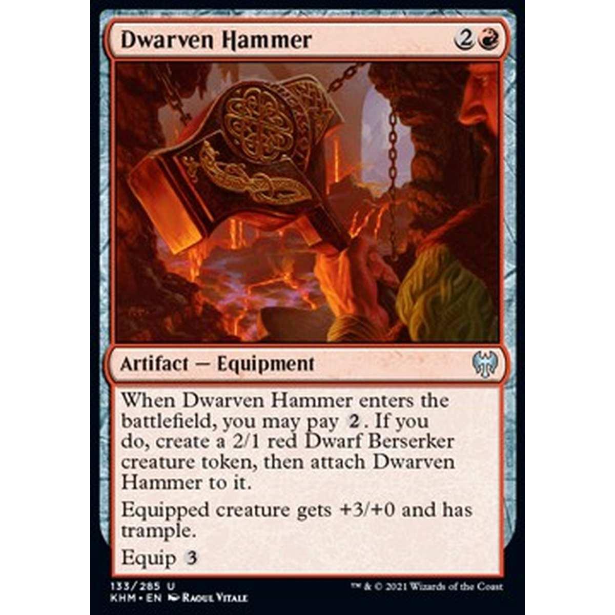 Dwarven Hammer - Martello dei Nani - [KHM] [NM]