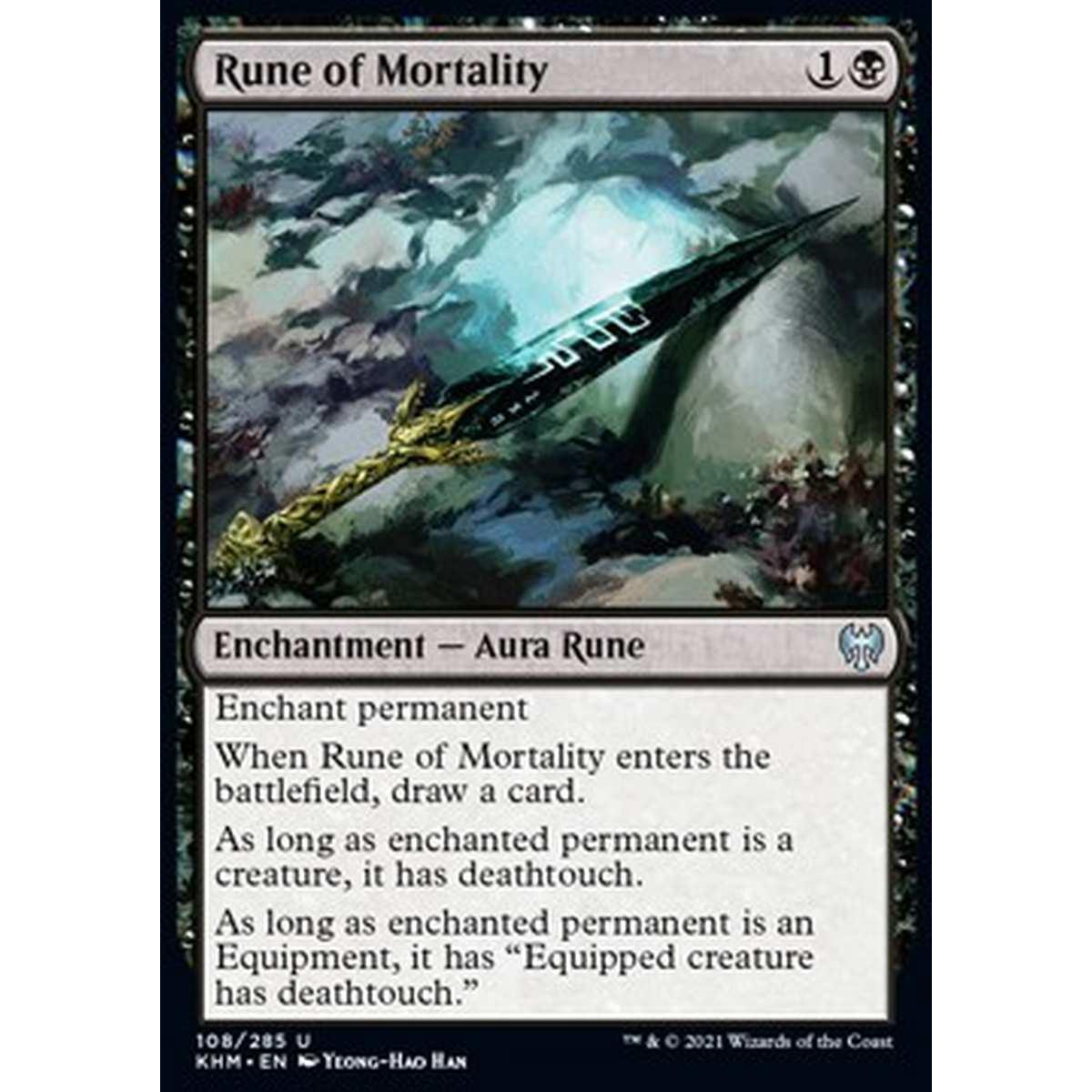 Rune of Mortality - Runa della Mortalit  - [KHM] [NM]