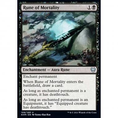 Rune of Mortality - Runa della Mortalit  - [KHM] [NM]
