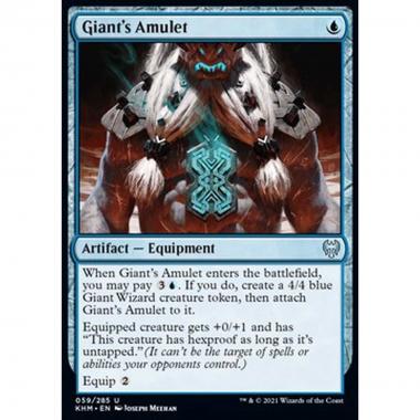Giant's Amulet - Amuleto del Gigante - [KHM] [NM]