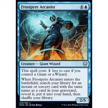 Frostpyre Arcanist - Arcanista del Gelofuoco - [KHM] [NM]