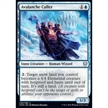Avalanche Caller - Evocatore di Valanghe - [KHM] [NM]