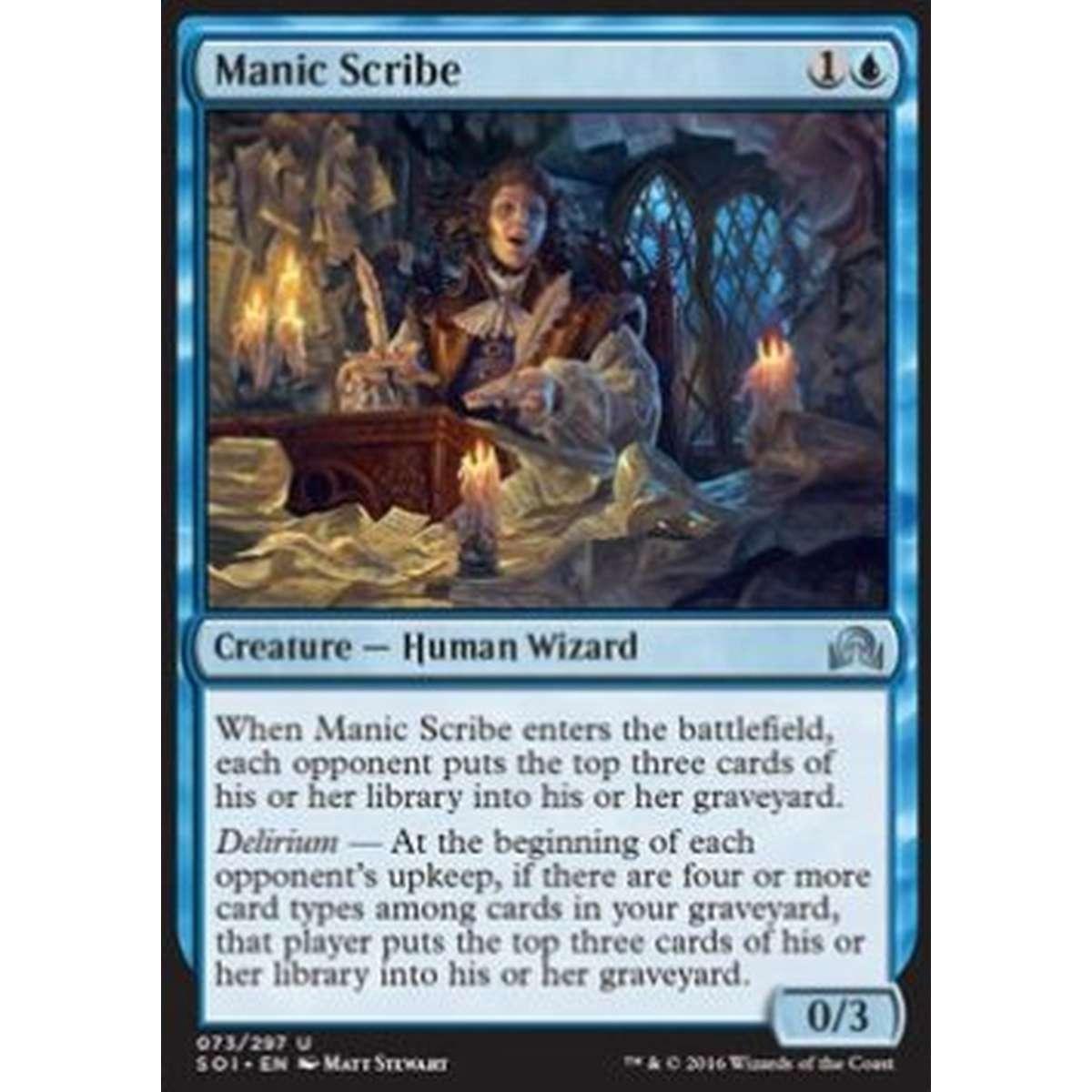 Manic Scribe - Scrivana Compulsiva - [SOI] [NM]