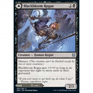 Blackbloom Rogue // Blackbloom Bog - Furfante di Neroboccio // Acquitrino di Neroboccio - [ZNR] [NM]
