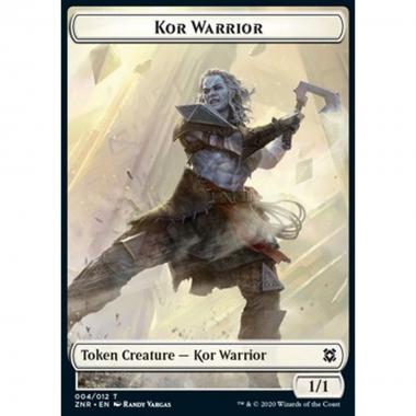 Kor Warrior Token (White 1/1) - Kor Warrior Token (White 1/1) - [XZNR] [NM]
