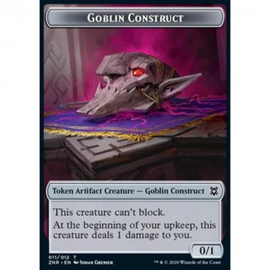 Goblin Construct Token (Artifact 0/1) - Goblin Construct Token (Artifact 0/1) - [XZNR] [NM]