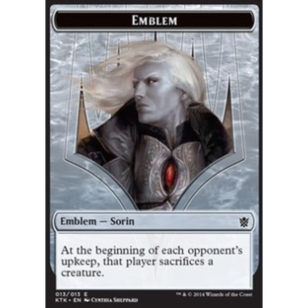 Sorin, Solemn Visitor Emblem - Sorin, Solemn Visitor Emblem - [KTK] [NM]