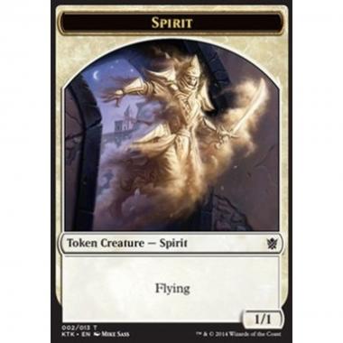 Spirit Token (White 1/1) - Spirit Token (White 1/1) - [KTK] [NM]