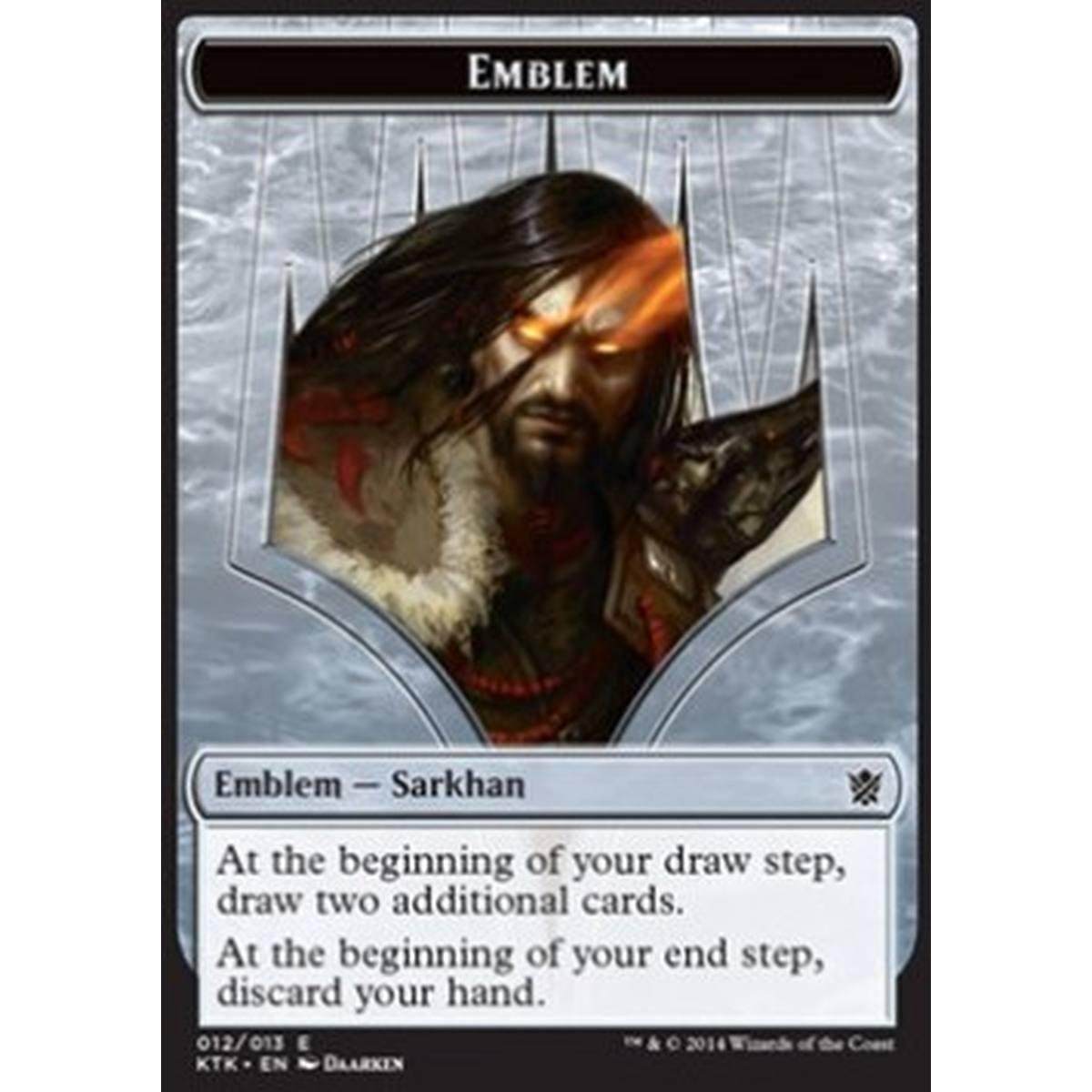 Sarkhan, the Dragonspeaker Emblem - Sarkhan, the Dragonspeaker Emblem - [KTK] [NM]