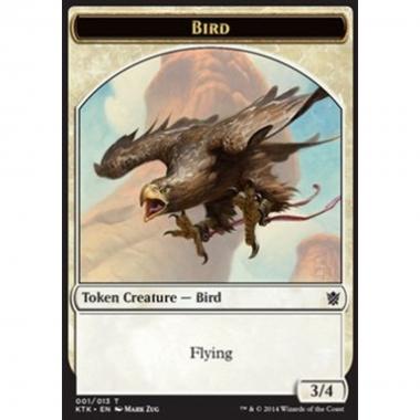Bird Token (White 3/4) - Bird Token (White 3/4) - [KTK] [NM]