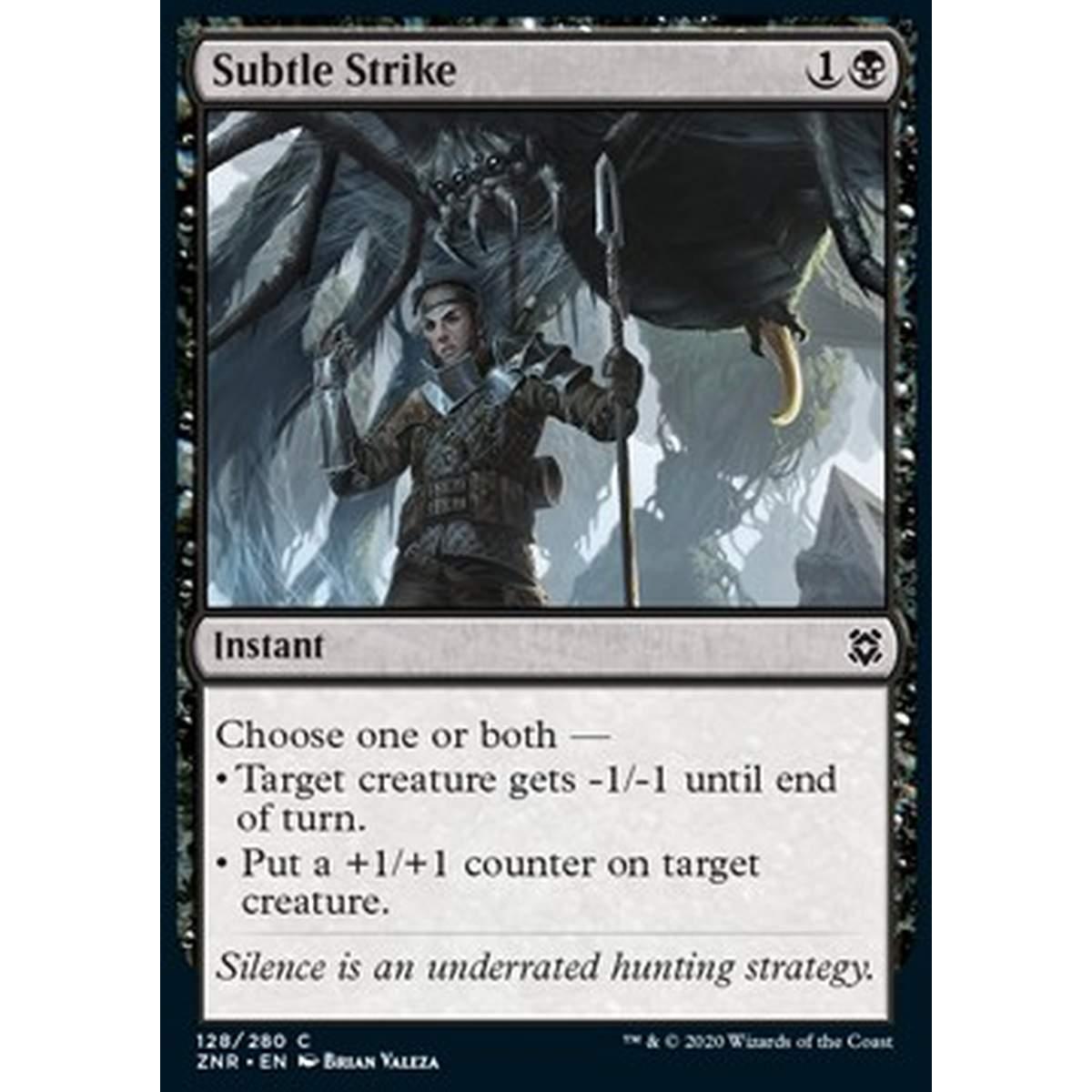 Subtle Strike - Colpo Inaspettato - [ZNR] [NM] [Foil]