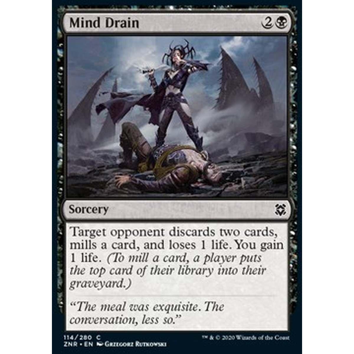 Mind Drain - Prosciugamento Mentale - [ZNR] [NM] [Foil]