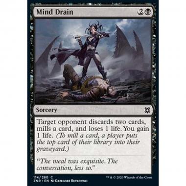 Mind Drain - Prosciugamento Mentale - [ZNR] [NM] [Foil]