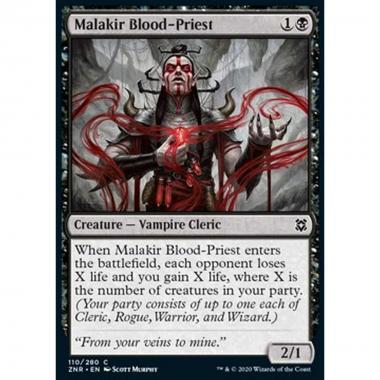 Malakir Blood-Priest - Sacerdote Sanguinario di Malakir - [ZNR] [NM] [Foil]