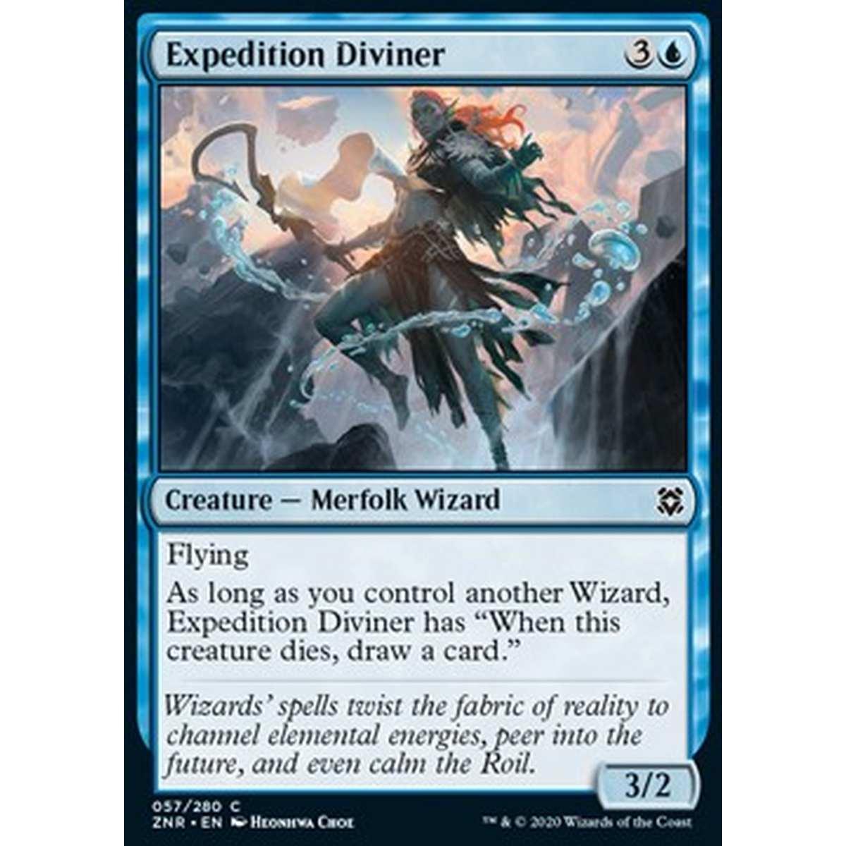 Expedition Diviner - Divinatrice della Spedizione - [ZNR] [NM] [Foil]