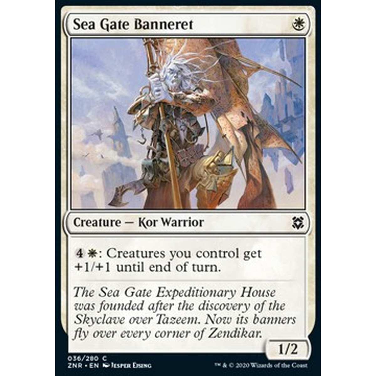 Sea Gate Banneret - Stendardiere di Portale Marino - [ZNR] [NM] [Foil]