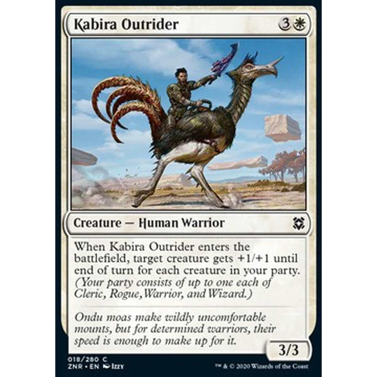 Kabira Outrider - Apripista di Kabira - [ZNR] [NM] [Foil]