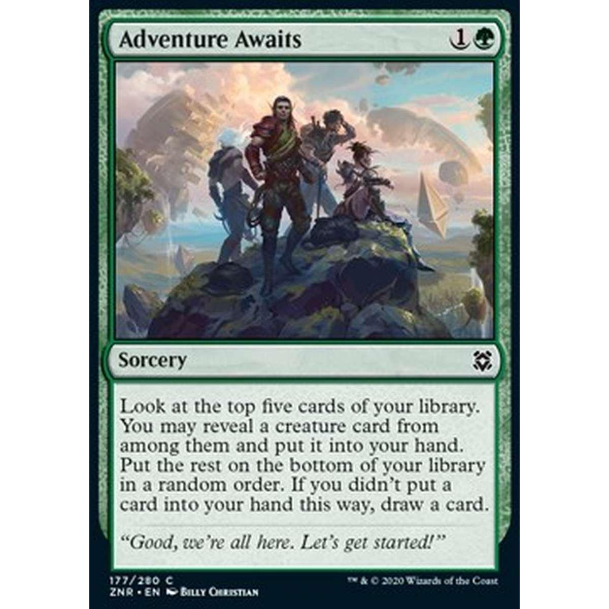 Adventure Awaits - Avventura in Vista - [ZNR] [NM] [Foil]